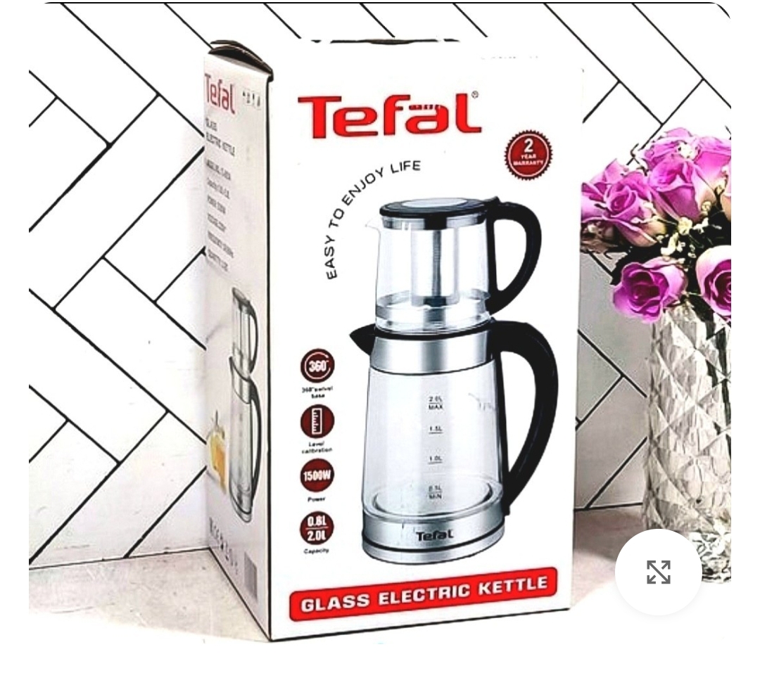 چای ساز روهمی TL-8924 مجهز به سیستم گرم نگهدارنده قوری برای دم کشیدن چایی و دمنوش