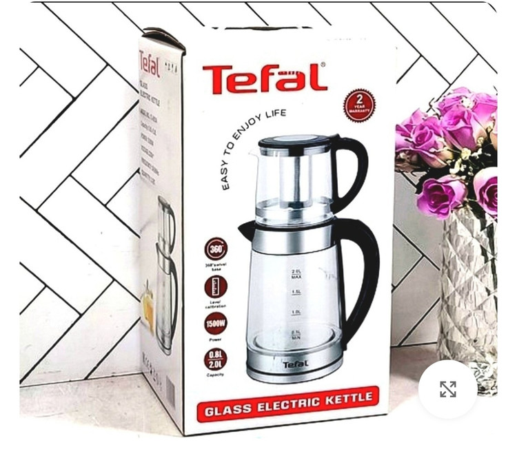 چای ساز روهمی TL-8924 مجهز به سیستم گرم نگهدارنده قوری برای دم کشیدن چایی و دمنوش