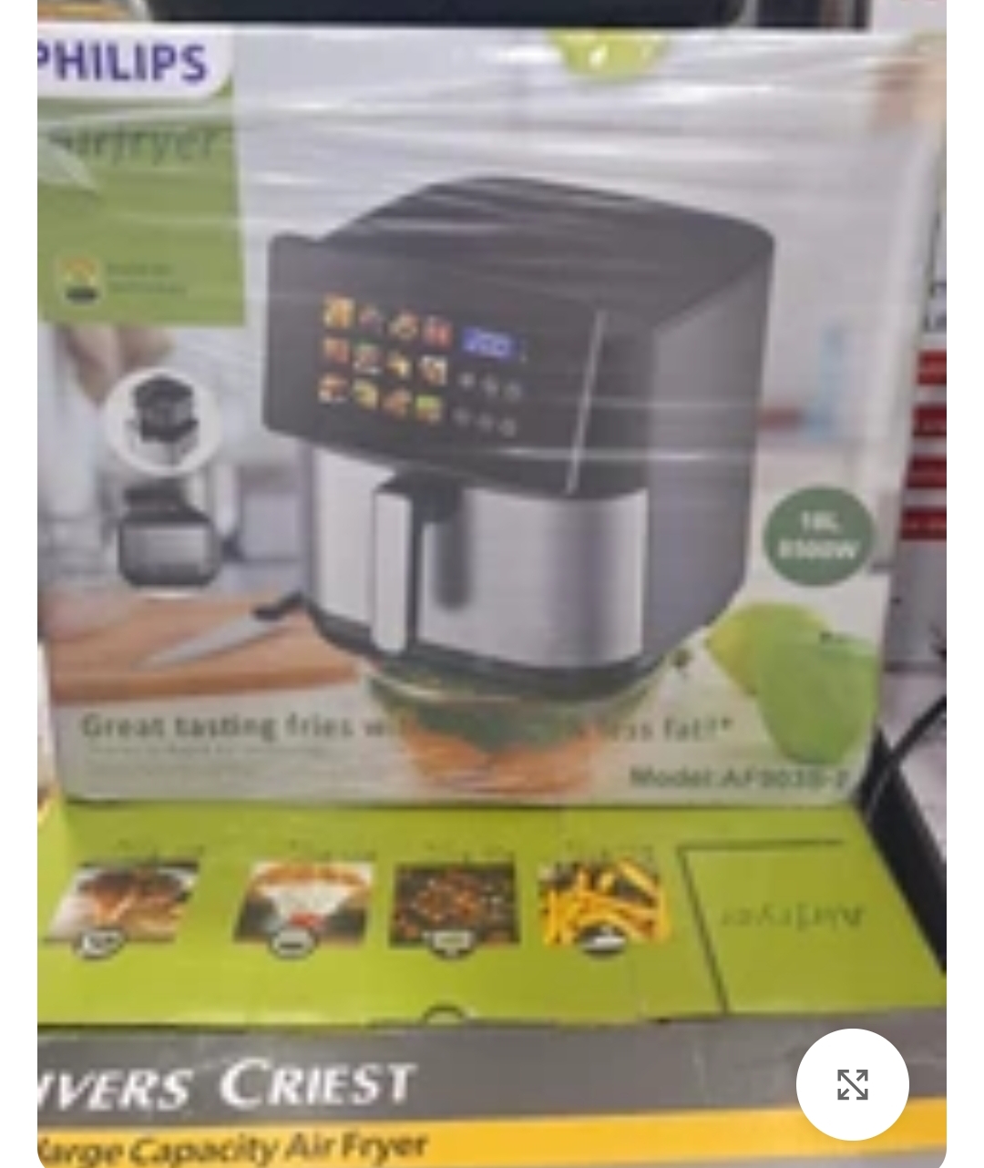 سرخ کن فیلیپس مدل AF903S-2 ظرفیت ۱۸ لیتر