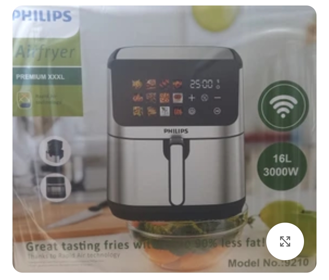 سرخ کن بدون روغن فیلیپس مدل 9210 ظرفیت ۱۶ لیتر