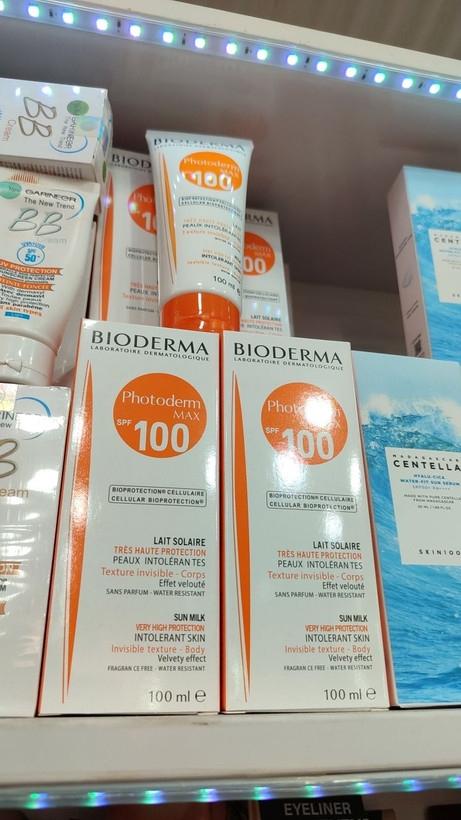 ضدآفتاب بیودرما 100 میل مواد تایوانی