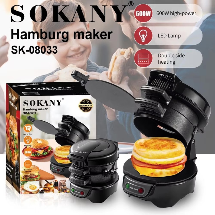 ساندویچ ساز سوکانی مدل SOKANY SK-08033